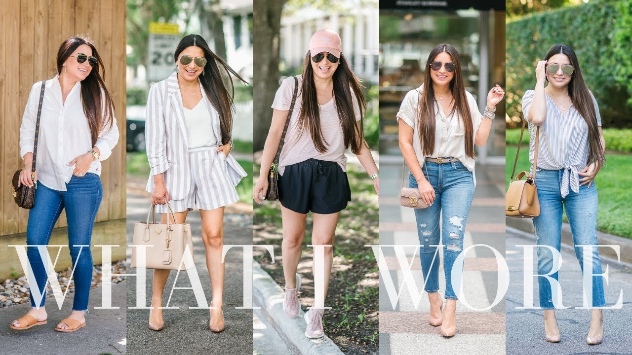 WHAT I WORE - 12 Cute Outfits for Spring/Summer | LuxMommy