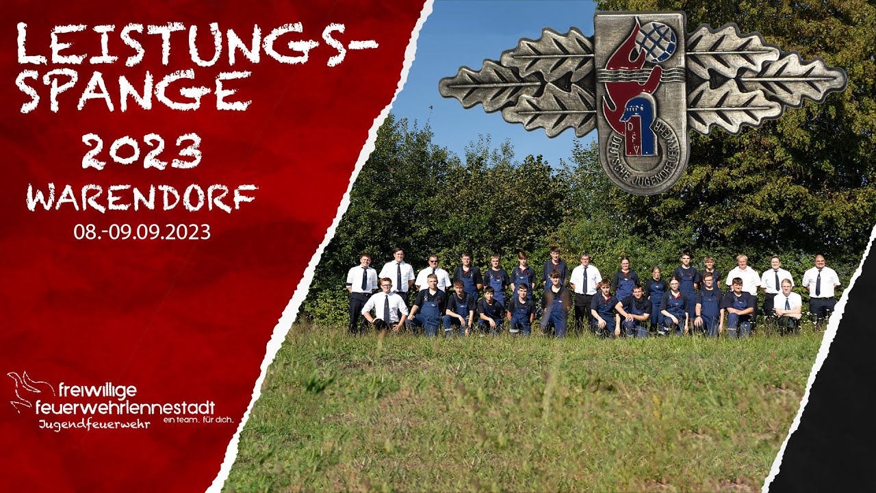 Jugendfeuerwehr Lennestadt - Leistungsspange 2023