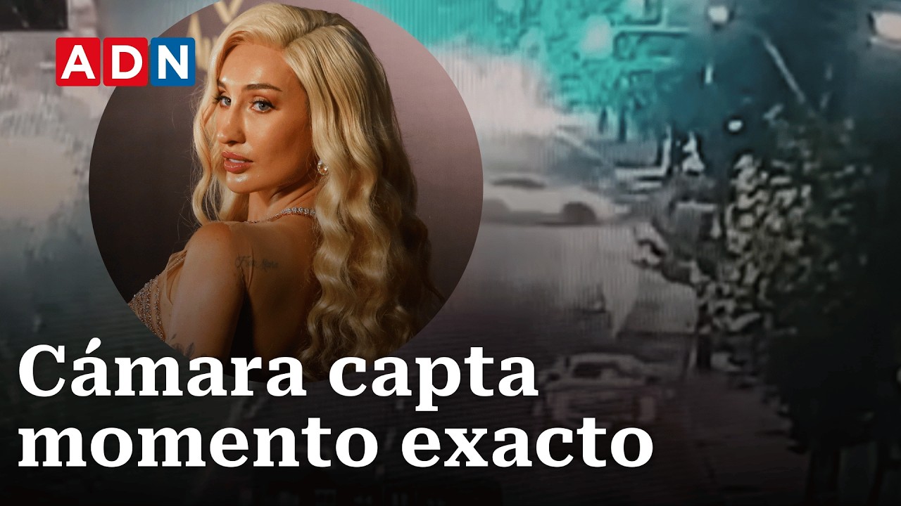Cámara de vigilancia capta la colisión de Fran Maira con un motorista en La Dehesa