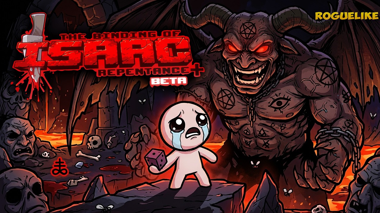 THE BINDING OF ISAAC REPENTANCE+ на хардкоре с нуля! Открытие персонажей и ачивок на хардкоре #15