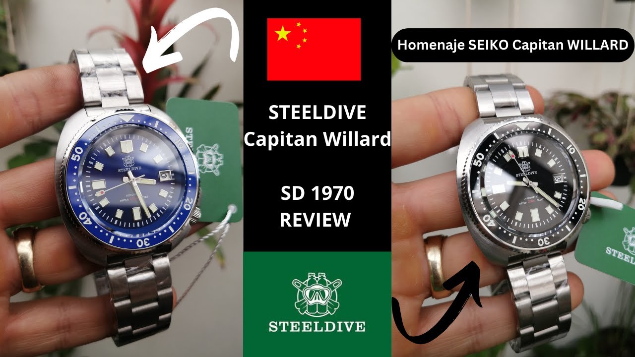 ¿Cual es el reloj que MAS TE DA POR TU DINERO? SteelDive 1970 RESEÑA -Homenaje Seiko Capitan Willard