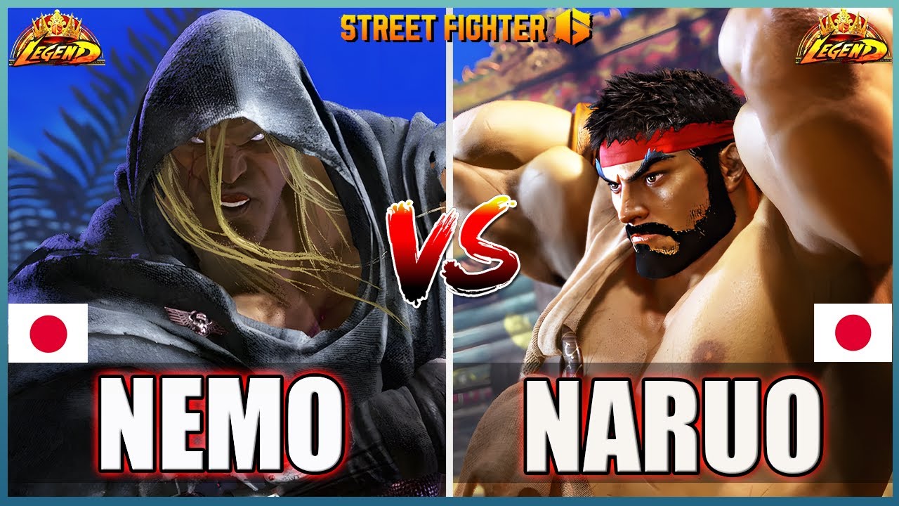 Street Fighter 6 🔥Nemo (M Bison)  Vs  Naruo (RYU) 🔥Best Top Ranked Match🔥FightingGameWorldX