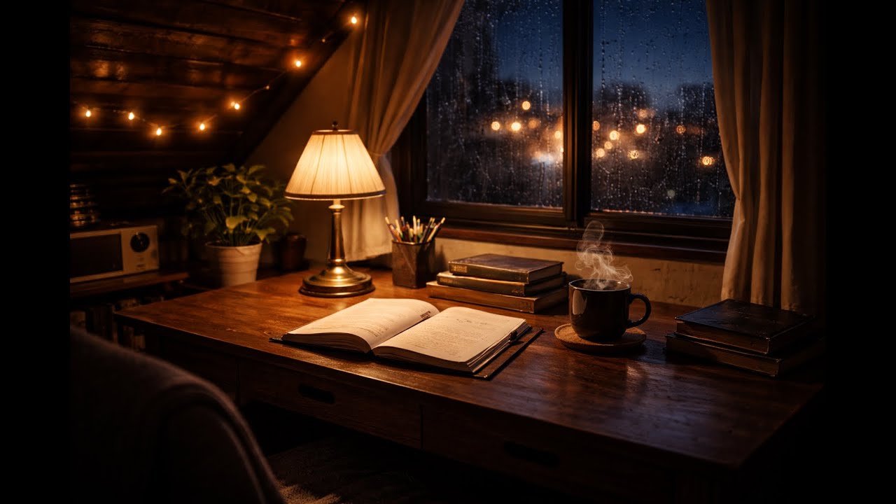 Warm Lofi Nights ✨ Calm Study Music 30 Min (Cozy Focus / Relax / Late Night Vibes)