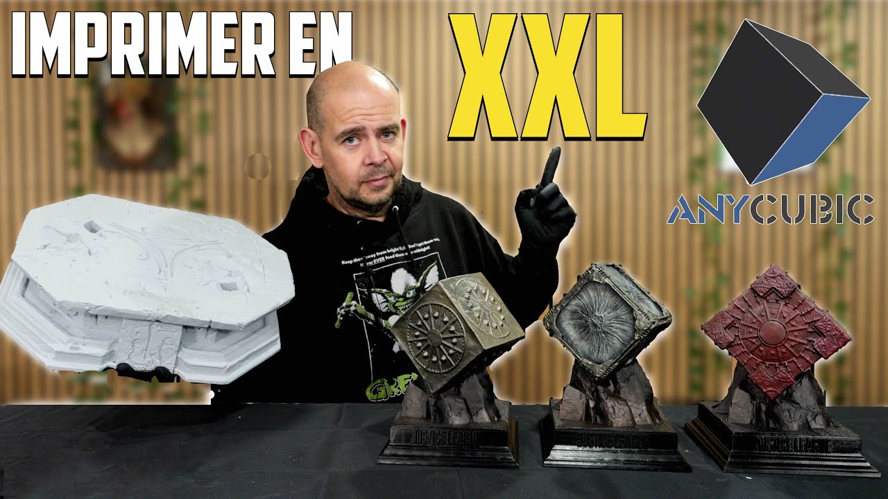 IMPRIME EN XXL Avec La Anycubic Kobra Max 3 Combo !