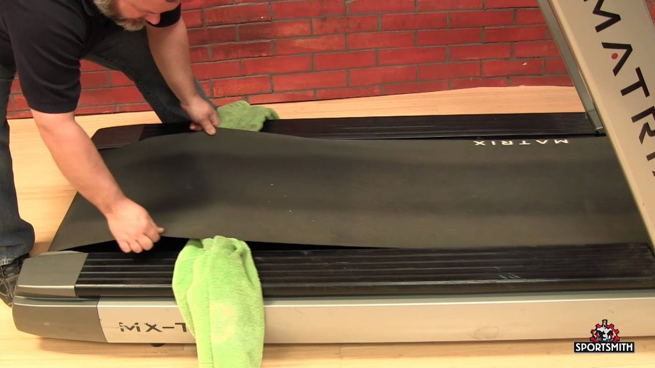 How to Wax a Treadmill Belt and Deck
