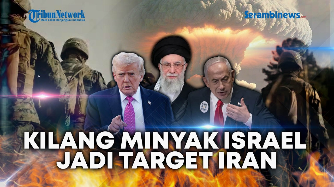 🔴Balasan Iran: Kilang Minyak Israel di Haifa Jadi Target, Sirene Perang Menggema di Tel Aviv