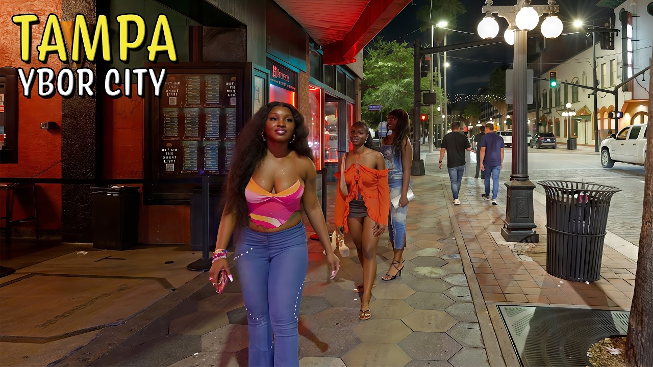 Tampa Florida - Ybor City Nightlife