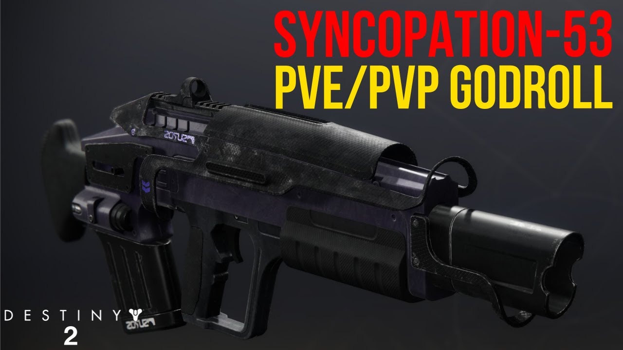 Syncopation 53 Pulse Rifle PVE/PVP GODROLL Guide | Destiny 2 The Witch Queen