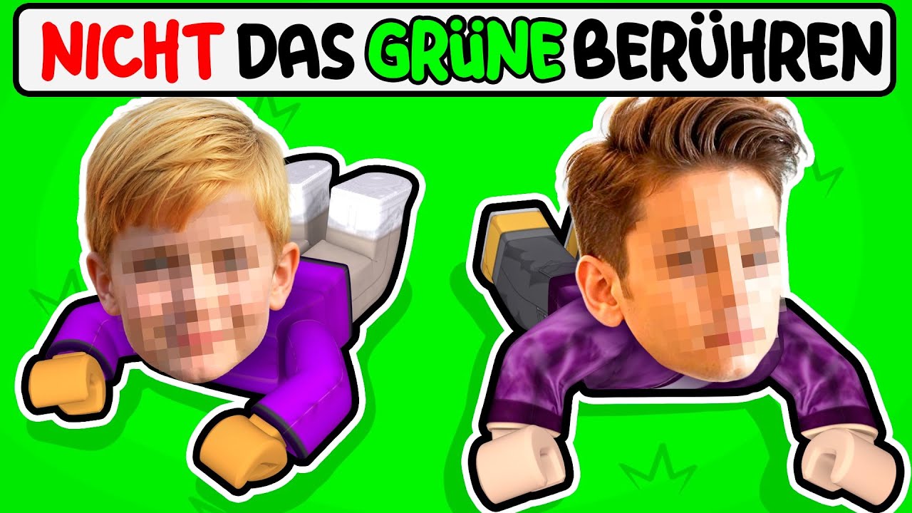 Roblox Berühre Nicht die Farbe ECHTES GESICHT ZEIGEN...