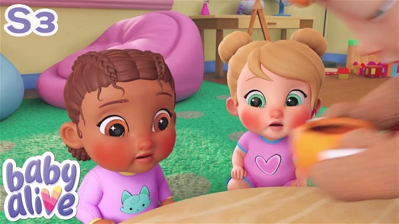 Baby Alive Season 3 | Thanksgiving Spicy Food Challenge | Cartoon for kids