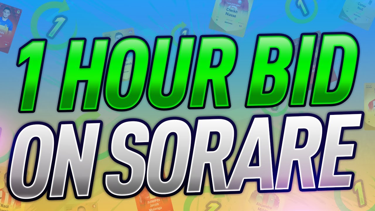 HOW MUCH PROFIT FROM 1 HOUR OF BIDDING ON SoRare