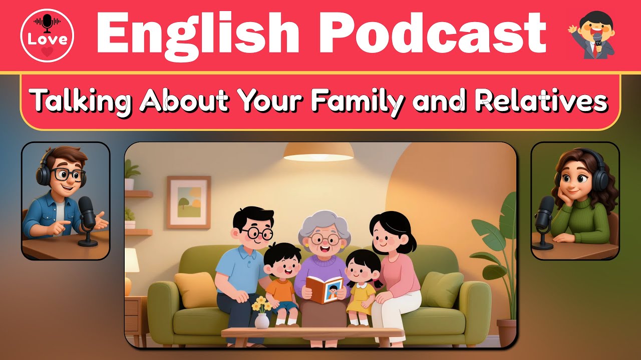 Talking About Your Family: English Speaking Practice for Beginners | Love English Podcast