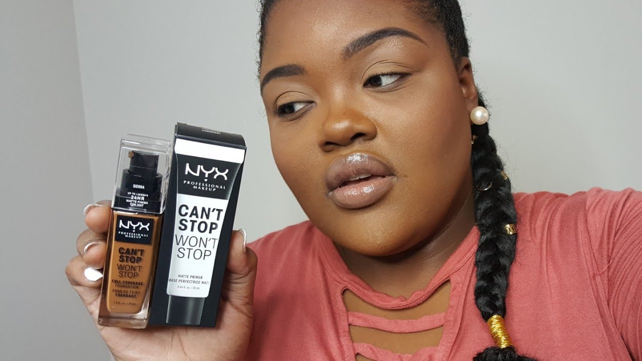 NYX CAN'T STOP WON'T STOP FOUNDATION & PRIMER HONEST REVIEW | #FOUNDATIONFRIDAY