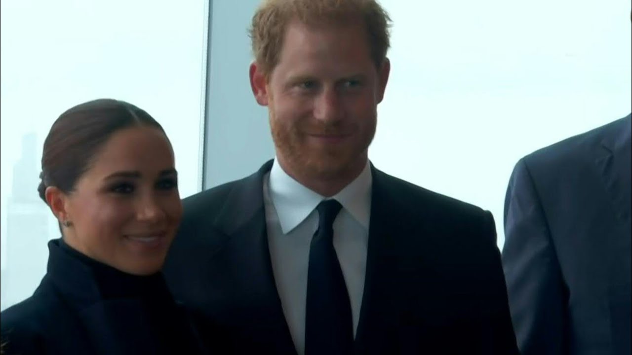Prince Harry and Meghan Markle in New York to tour One World Trade Center | AFP