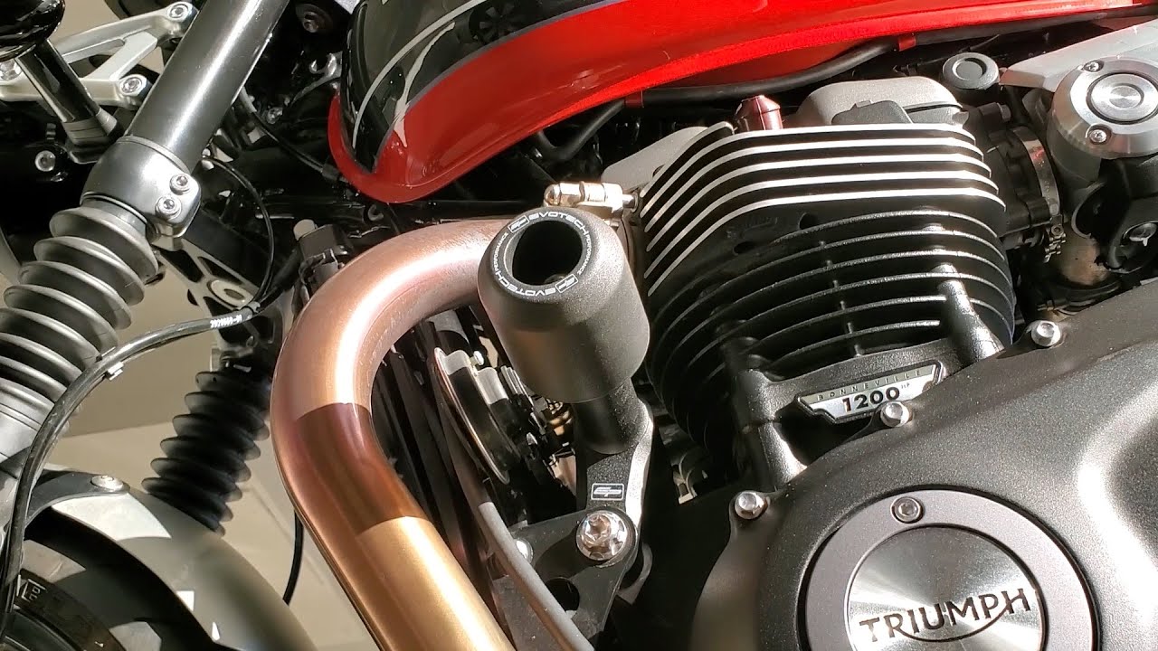 Triumph Speed Twin 1200 (2019 - 2020) Frame Sliders- Evotech