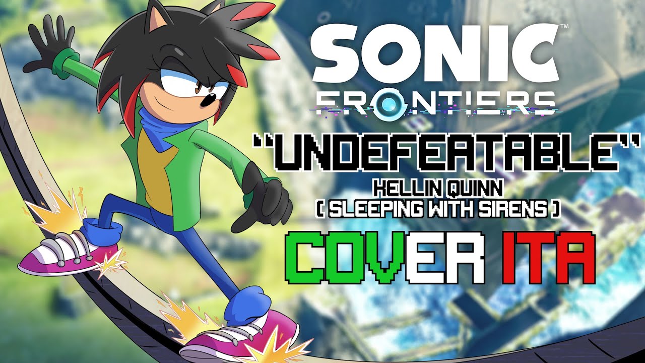 SONIC FRONTIERS: UNDEFEATABLE [COVER ITA]