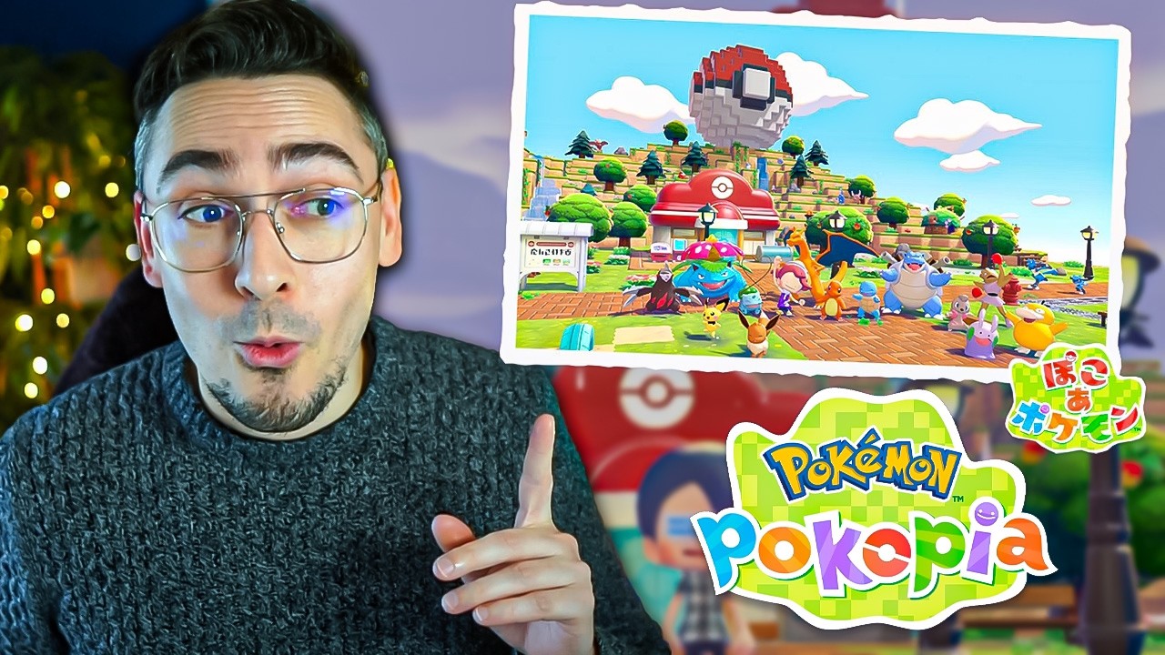 JE VISITE L'île des développeurs (Elle est trop belle 😍) POKEMON POKOPIA