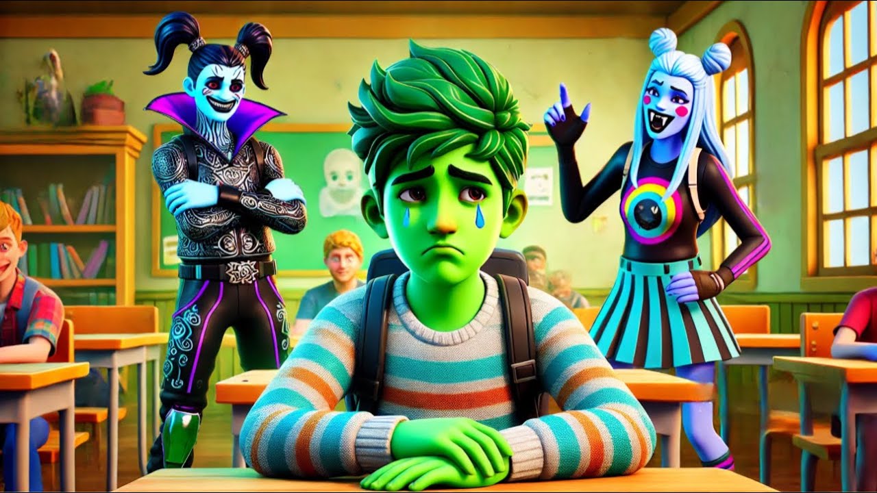 OrKsy ALLEIN in einer VAMPIR MÄDCHEN SCHULE! 🧛‍♀️🏫 (GEBISSEN?!) (ein Fortnite Kurzfilm)