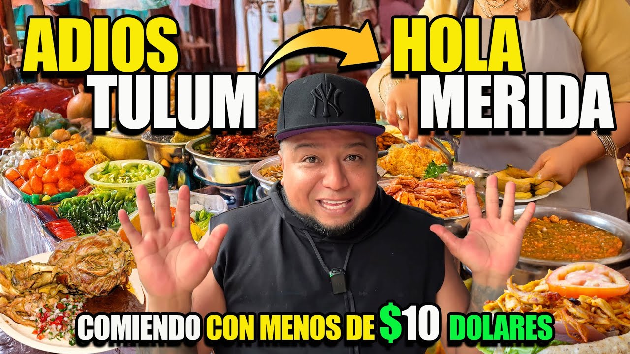 el Verdadero SABOR de MÉRIDA está en su MERCADO Comí de TODO