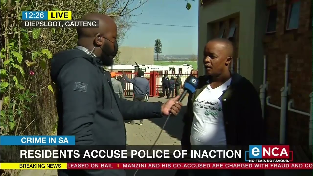 Diepsloot resident voice their concerns