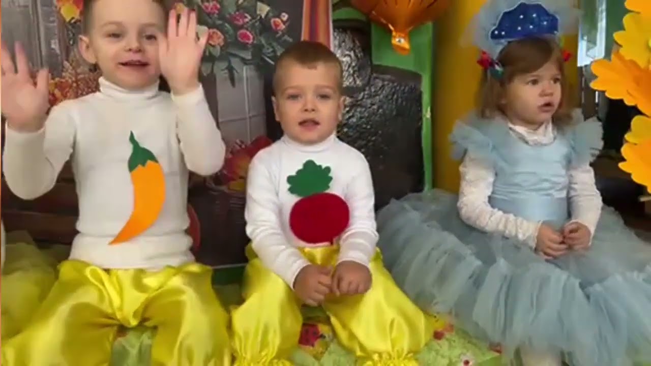 свято осені в молодшій групі (дошкільний підрозділ Сахкамінської гімназії)
