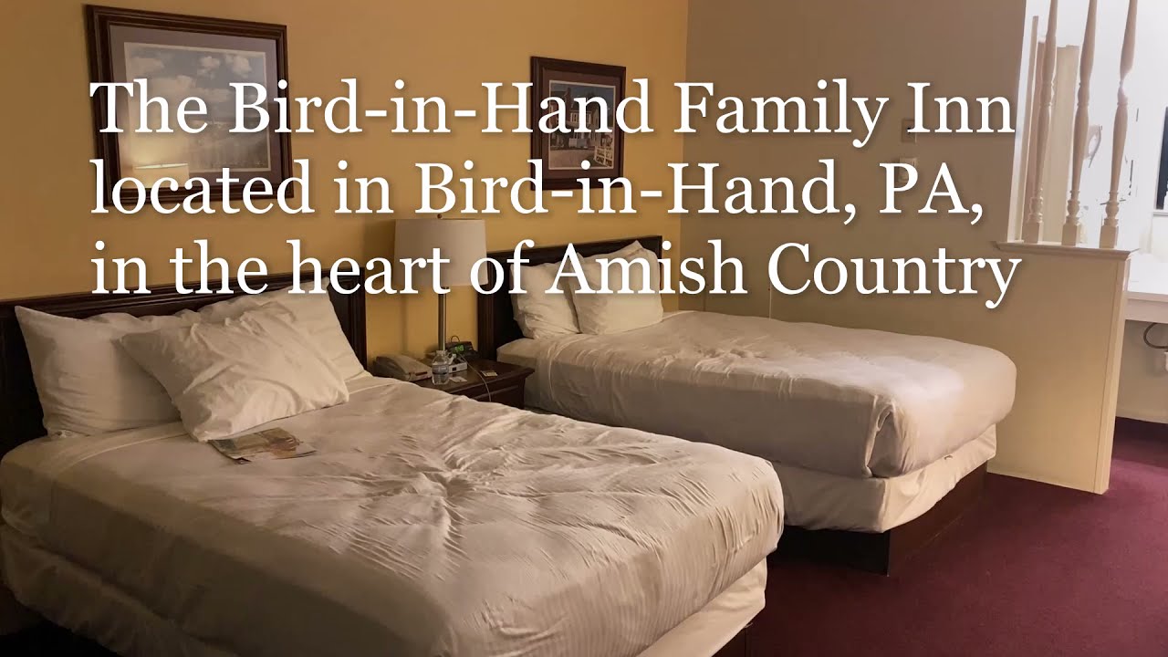 Room Tour Plus An Amazing View - Bird-in-Hand Family Inn #lancasterpa #birdinhandpa #amishcountrypa