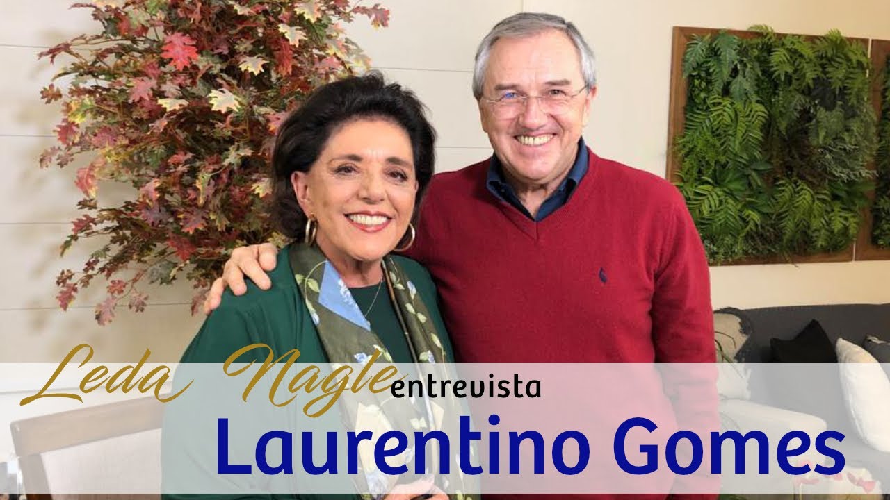 LAURENTINO GOMES LANÇA NOVO LIVRO.  AUTOR DE 