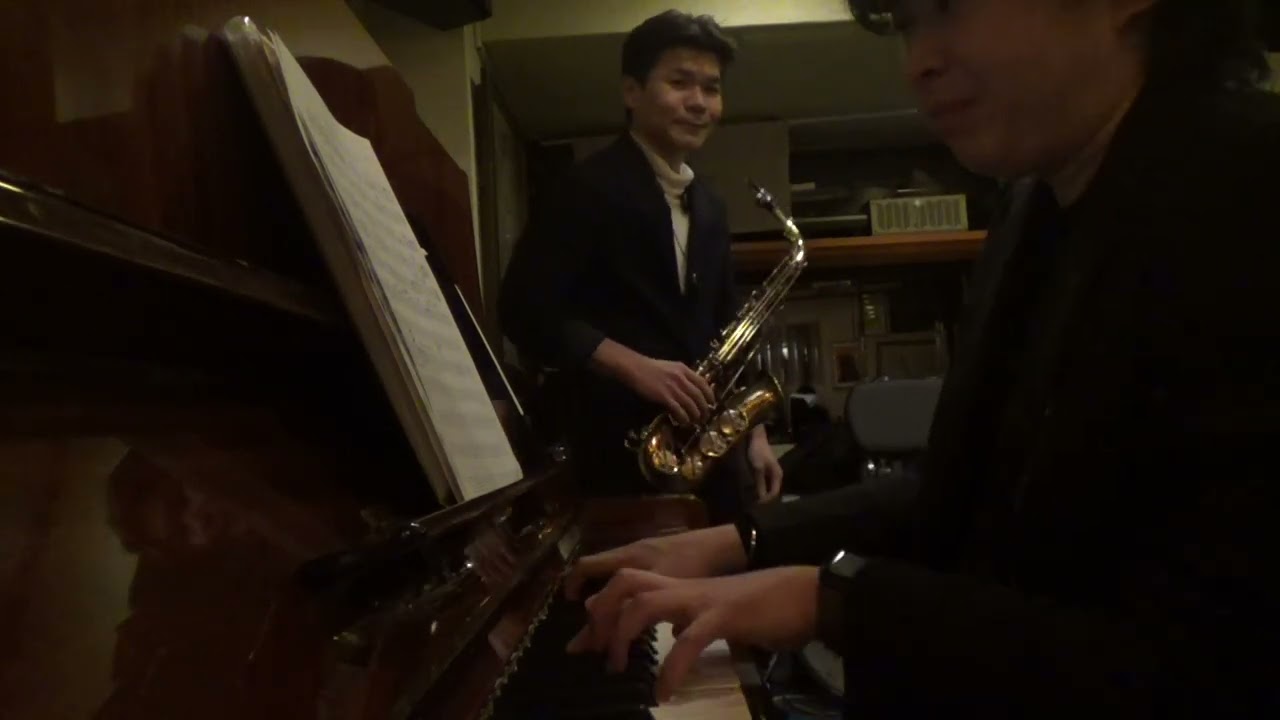 ライヴからの動画 ～Falling in love by Victor Feldman 松下聖哉さんのピアノ演奏と