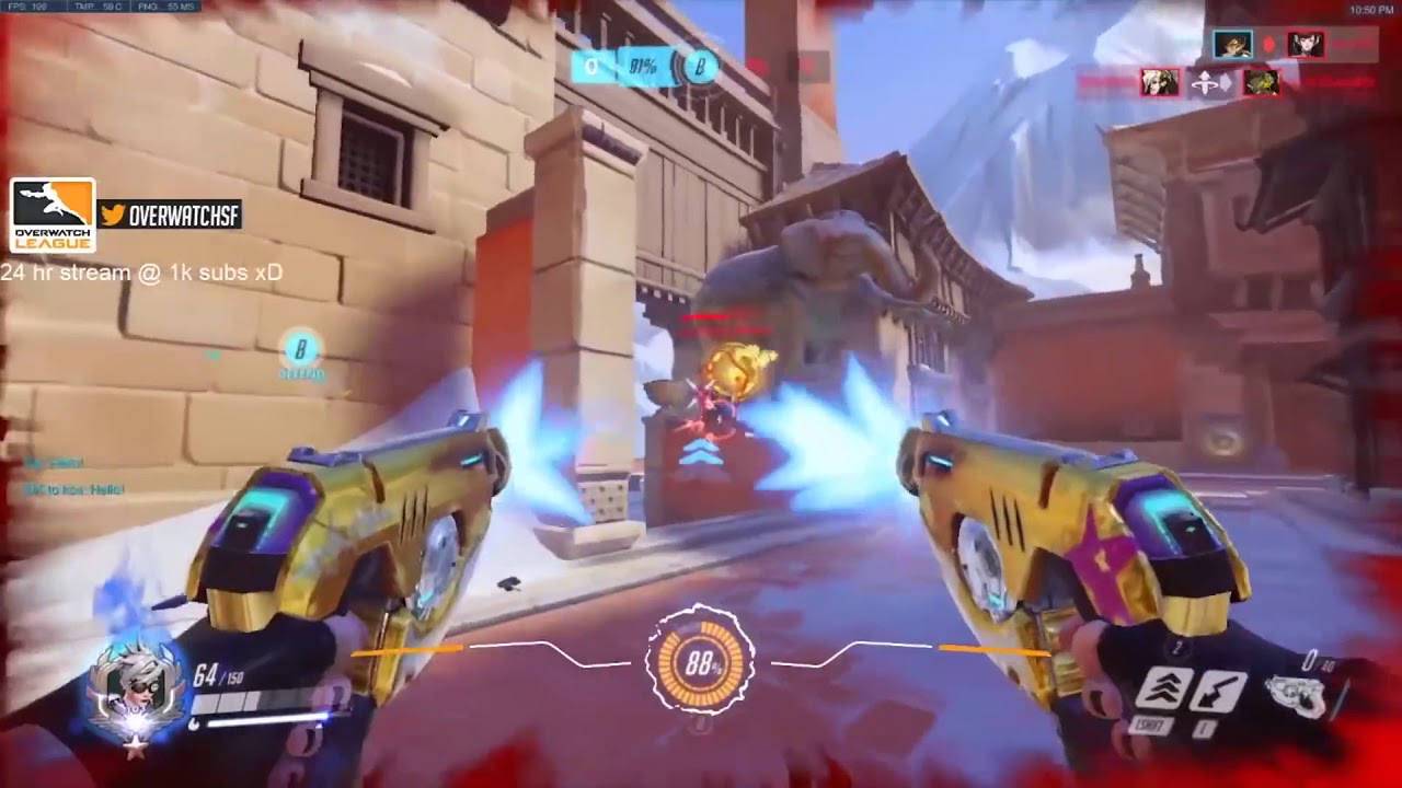 Best Of 'Sinatraa' The Tracer Carry   Overwatch Montage