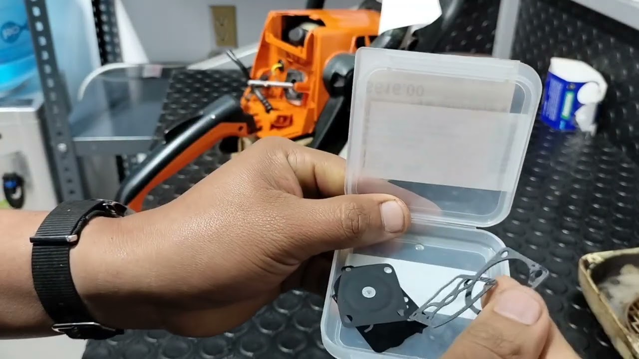 A está motosierra le pusieron el filtro de aire nuevo pero no era el problema (veamos cuál fue)