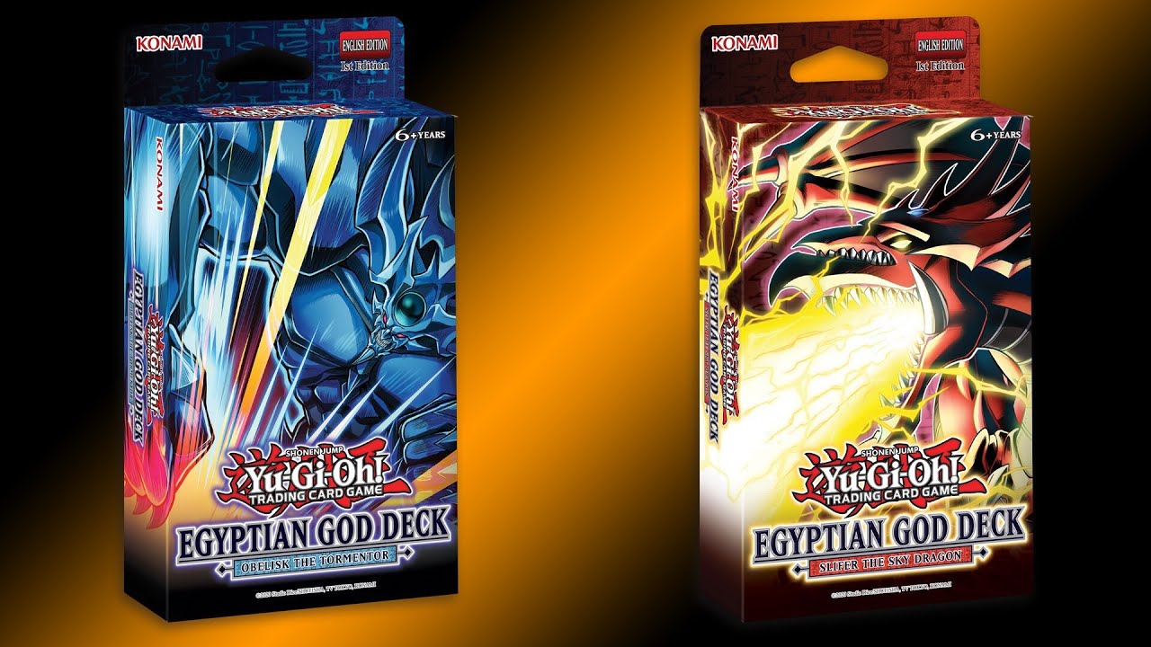 ЕГИПЕТСКИТЕ БОГОВЕ - структурни тестета! Отваряне и разглеждане! OBELISK and SLIFER Structure Decks