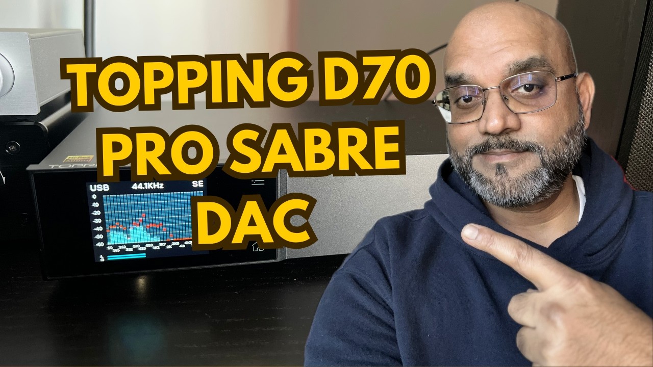 TOPPING D70 PRO SABRE DAC REVIEW #dac #topping