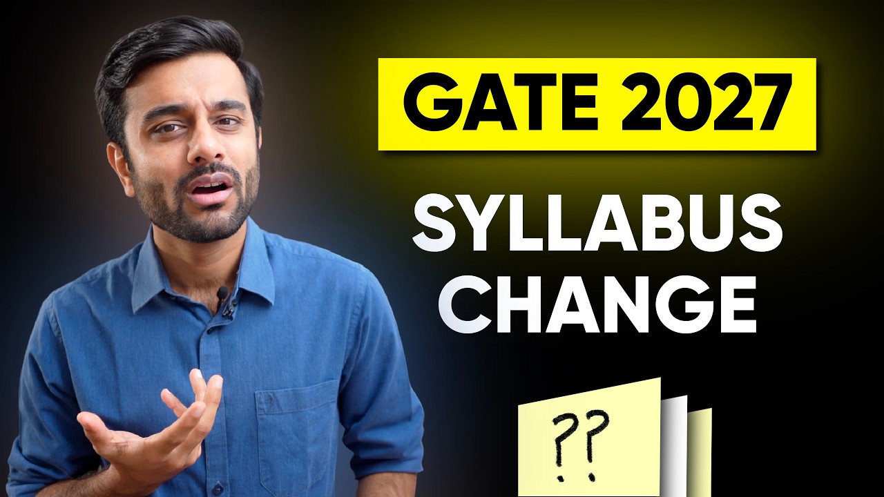 Detailed Analysis of GATE Mechanical Syllabus Change &ndash; GATE 2027