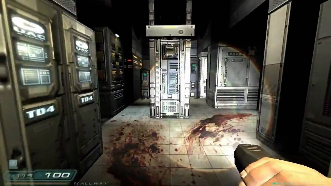 Doom 3 Walkthrough Part 4 HD - Level 3, Mars City