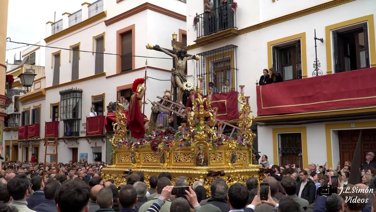 (4K) CRISTO DEL BUEN FIN EN LA PLAZA DE SAN LORENZO 2024 | SEVILLA #ssantasevilla24