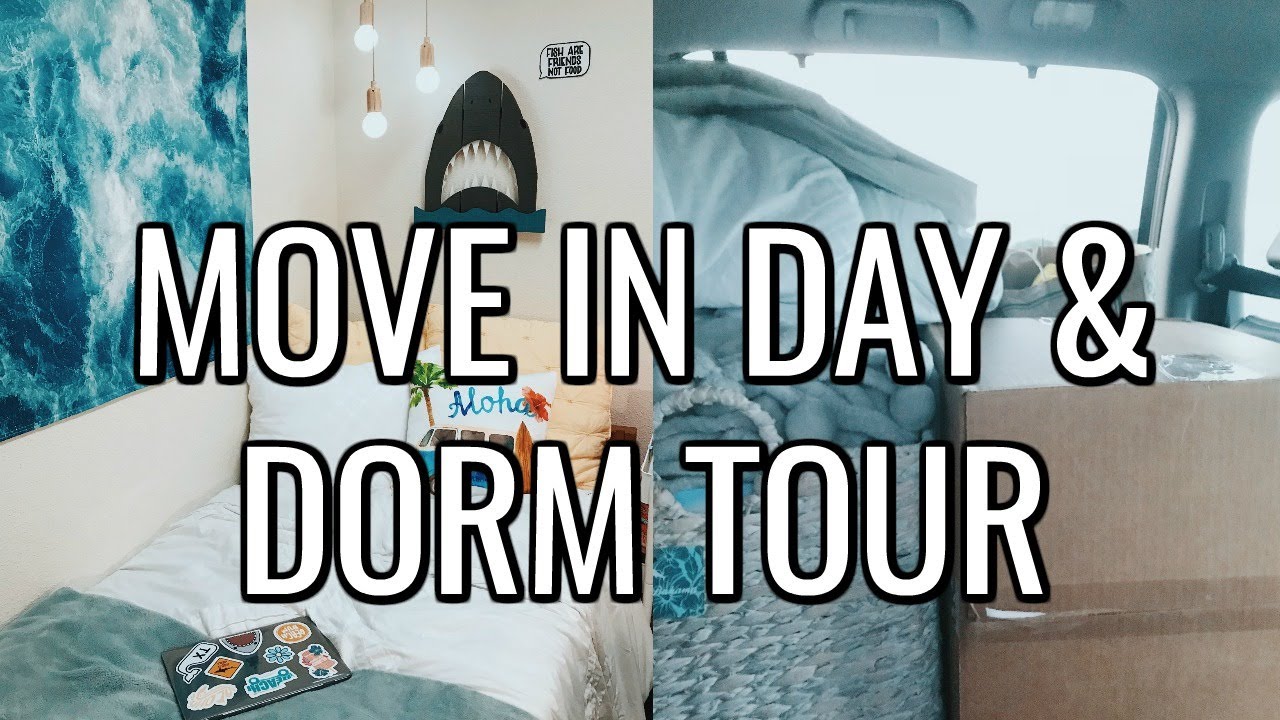 MOVE IN DAY / DORM TOUR @ TAMUCC