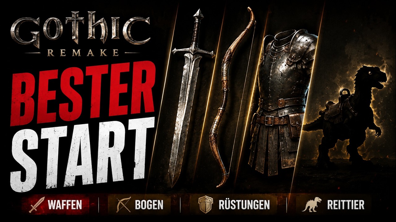BEST START - Mount, Weapons, Armor - Gothic 1 Remake