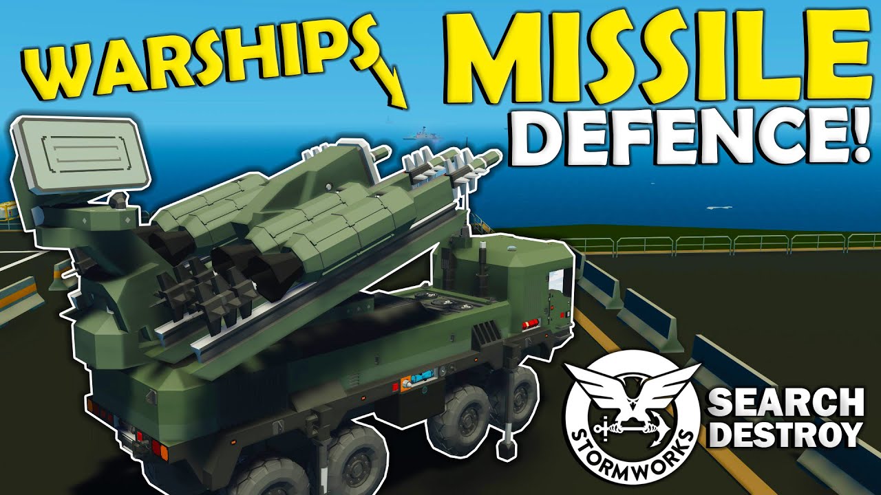 MISSILE TRUCK VS Attack Helicopters & Warships! - Stormworks Search and Destroy!