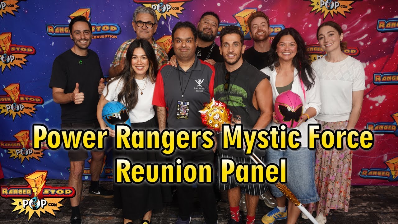 Power Rangers Mystic Force Reunion Panel | Rangerstop & Pop 2025 in Atlanta, GA @RangerstopAndPop​