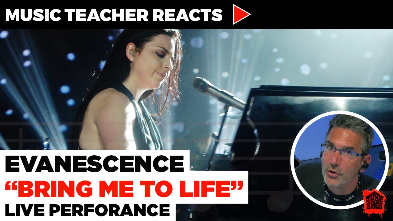 Music Teacher Reacts to Evanescence 