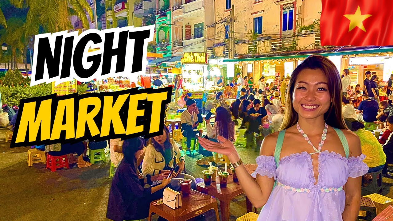 Самый оживленный ночной рынок в самом сердце Меконга🇻🇳 Экскурсия по местной уличной еде в Кантхо,...