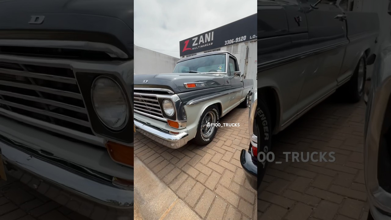 LOUCURA DE EVENTO DE CARROS MODIFICADOS&hellip; #f100 #ford #truck #bumpside #f150 #picape #v8 #f1000