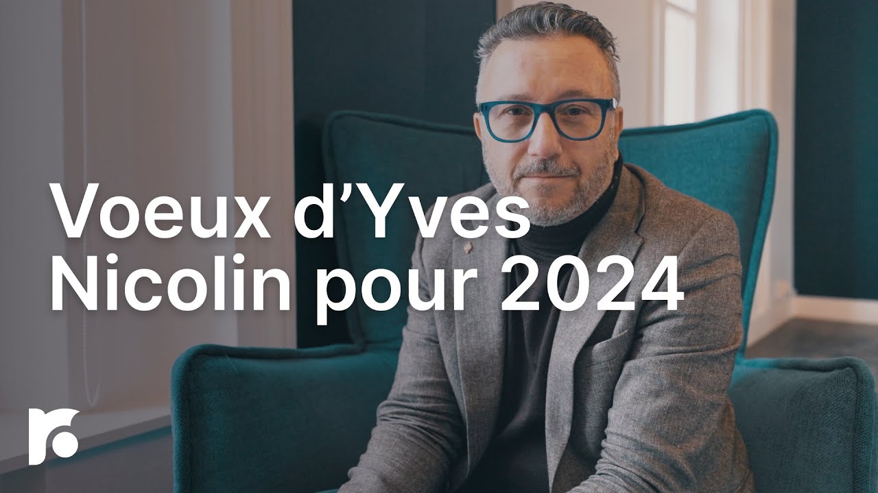 Voeux d'Yves Nicolin pour l'année 2024