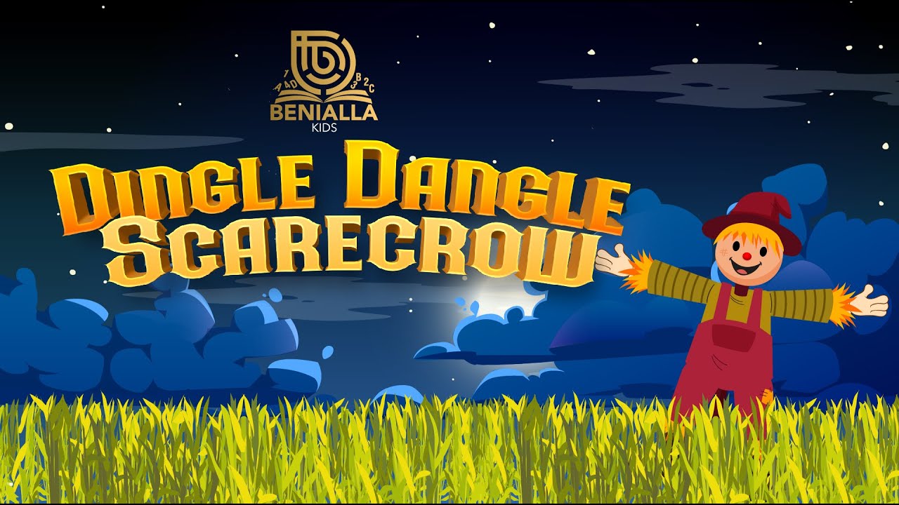 Dingle Dangle Scarecrow | Nursery Rhymes | Benialla Kids
