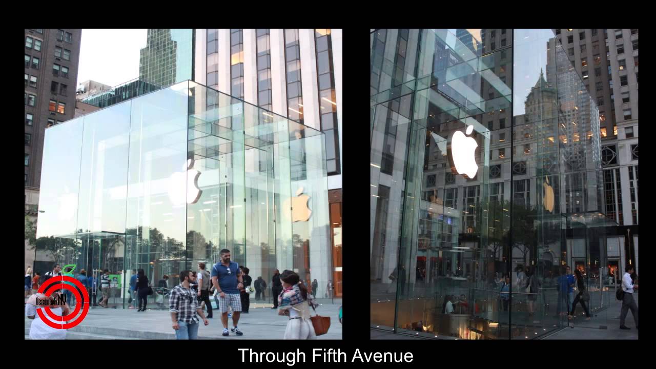 5th Avenue New York City, Shopping area, luxurious apartments and historic mansions
