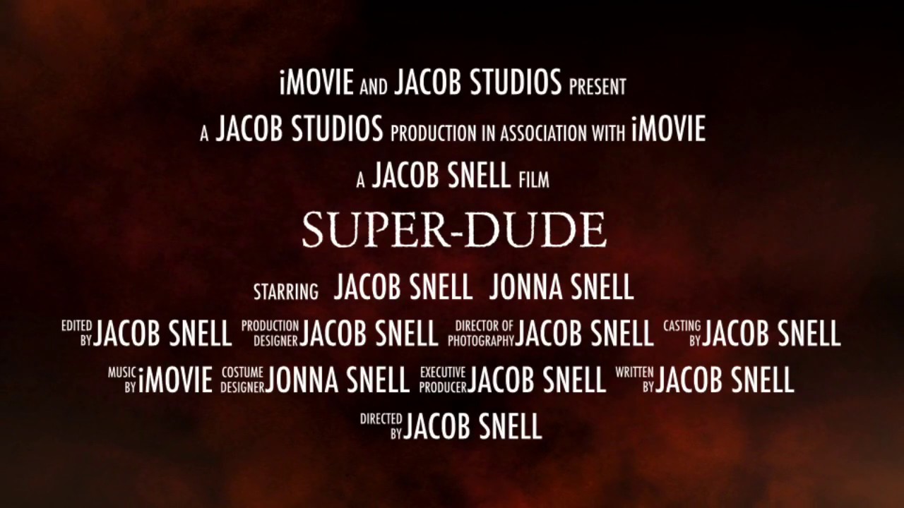 Super-dude Trailer