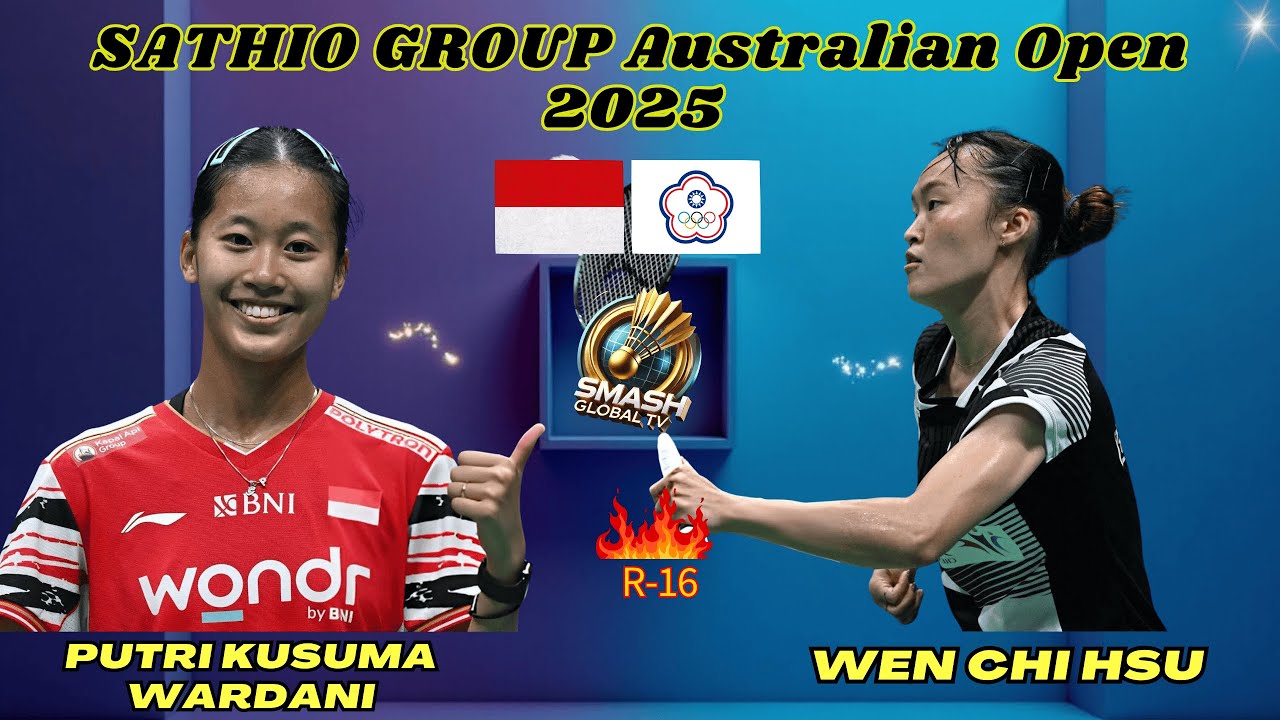 Pertarungan Sengit! Wen Chi Hsu (TPE) vs Putri Kusuma Wardani (INA) [2] | Australian Open 2025 – R16