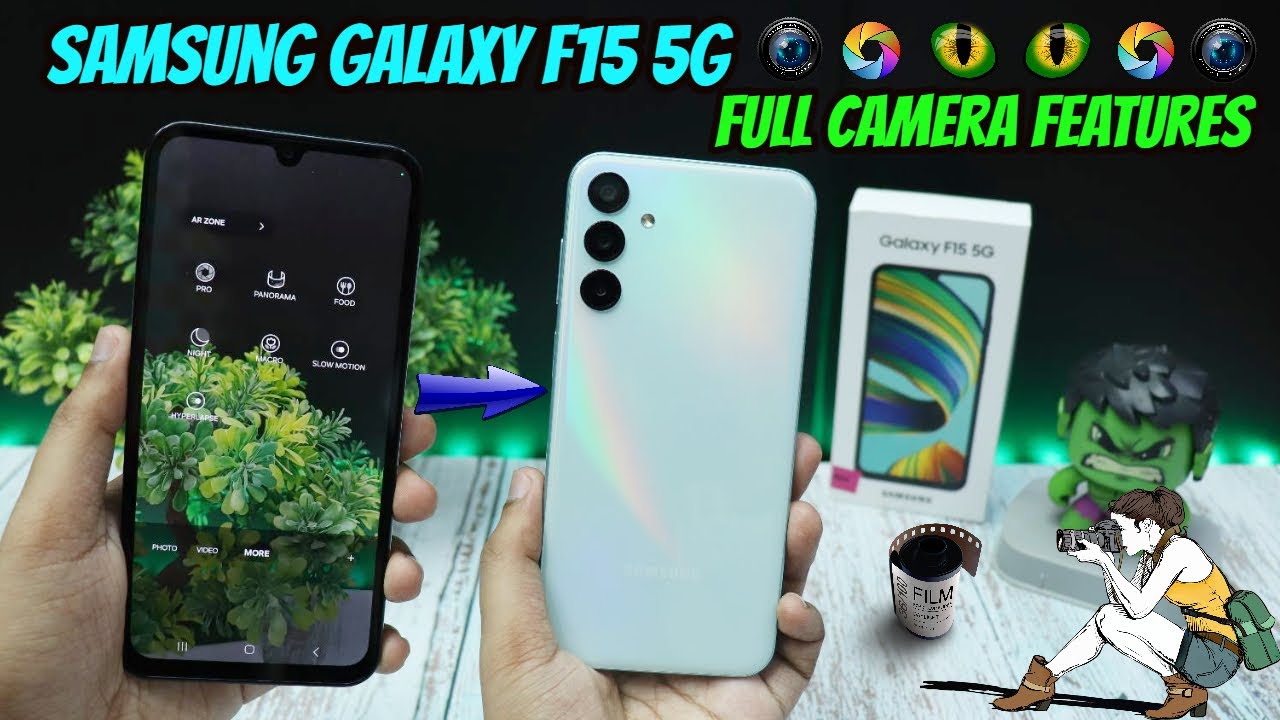 Samsung Galaxy F15 5G Full Camera Features 📸