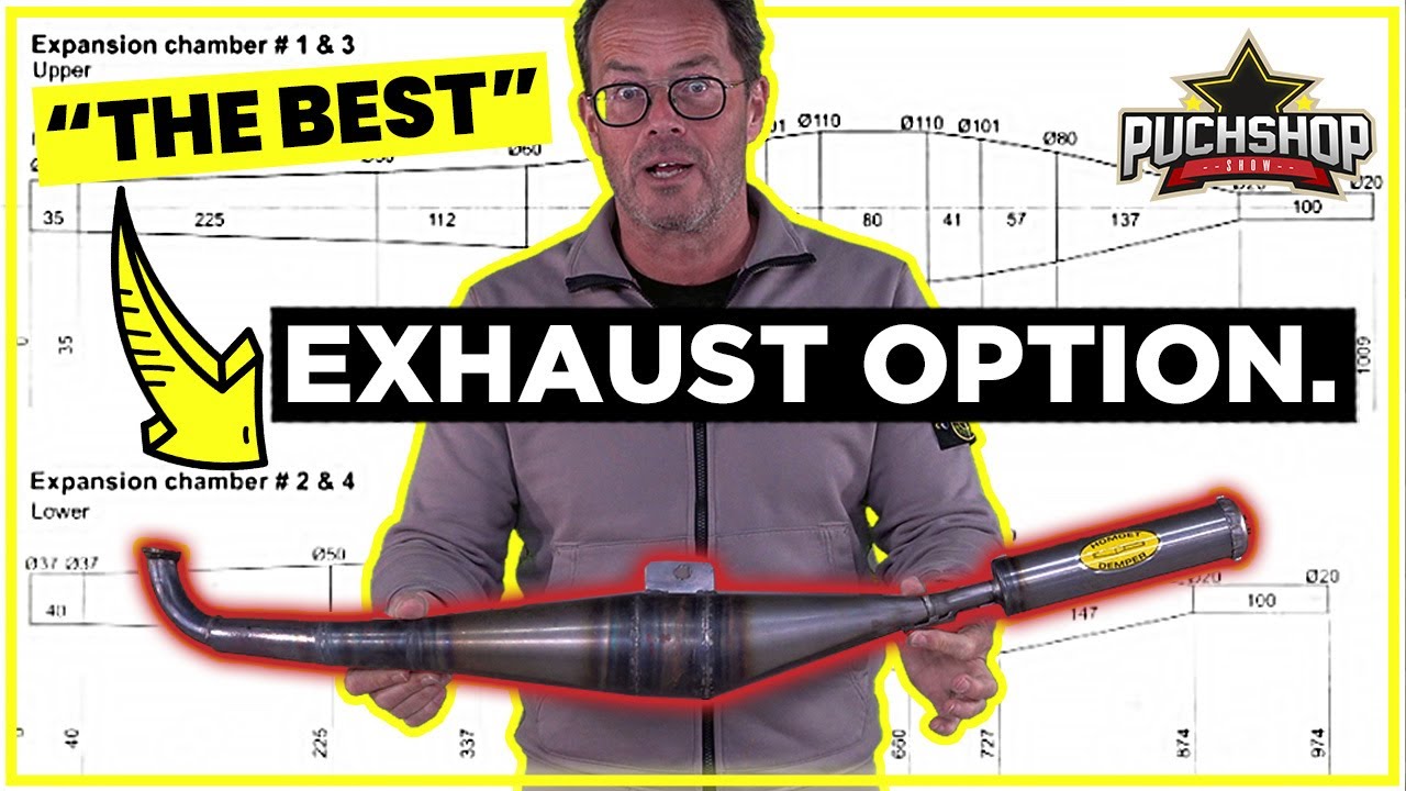 Welchen AUSPUFF brauchst DU für 50, 70 oder 74 ccm ZWEITAKT?