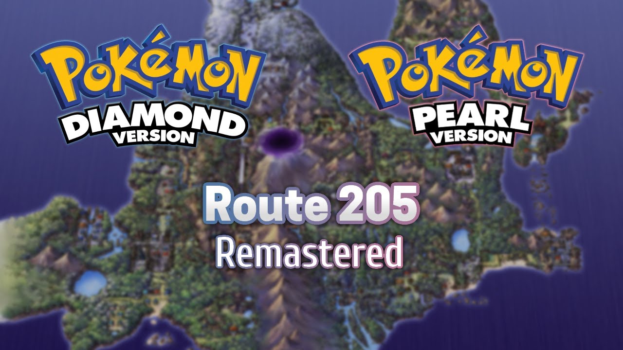 Route 205 - Remastered | Pokémon Diamond, Pearl & Platinum
